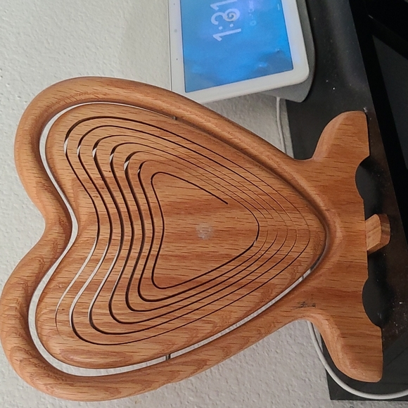 Wooden Table Top Home Decor Plate Fruit Holder - Picture 10 of 16